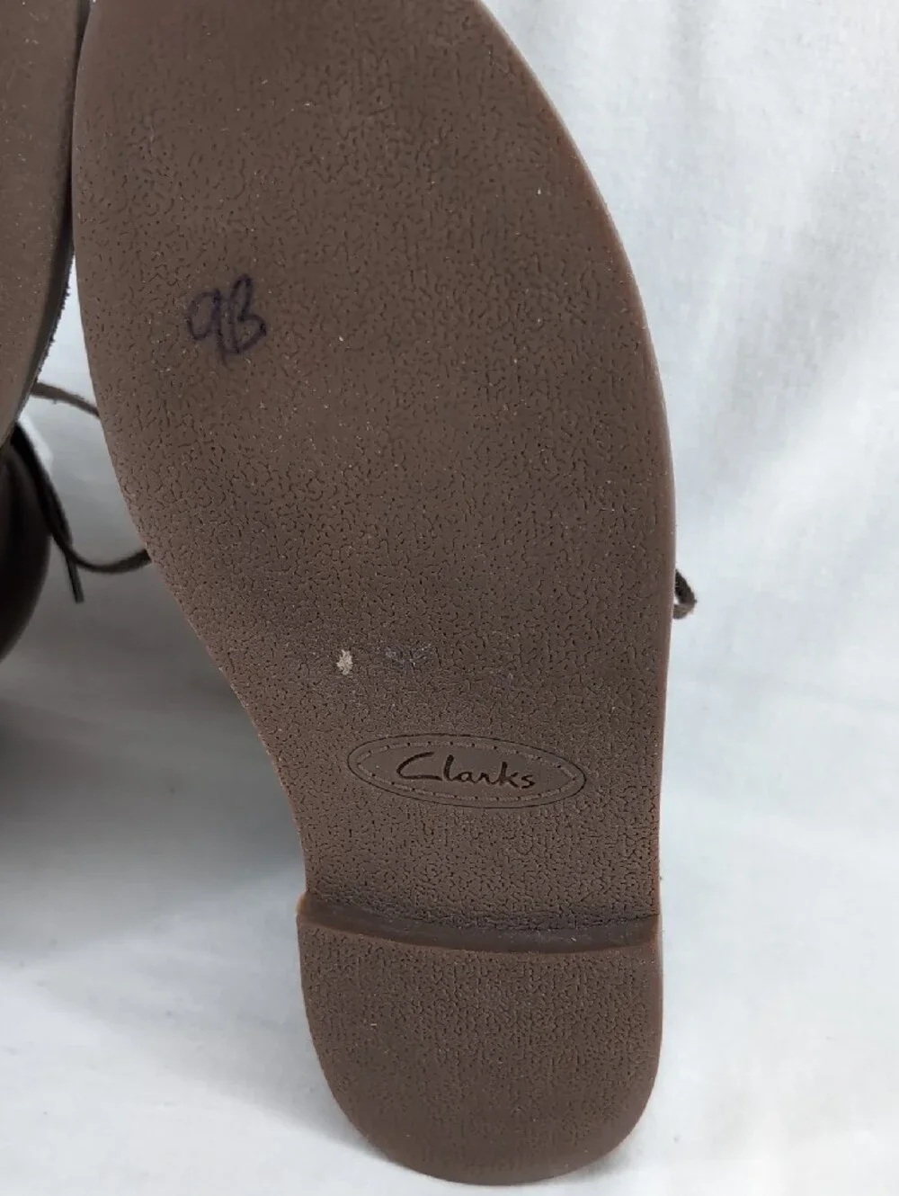 Clarks Brown Leather Chukka Boots